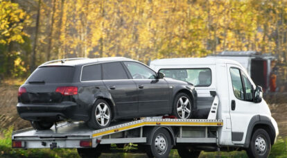 Remorquage d’une voiture en panne par camion de dépannage à Strasbourg et dans ses environs