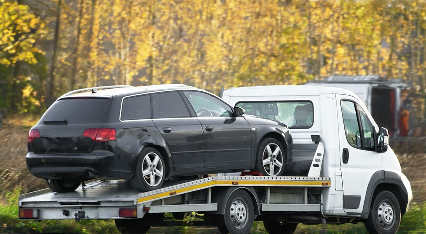 Remorquage d’une voiture en panne par camion de dépannage à Strasbourg et dans ses environs